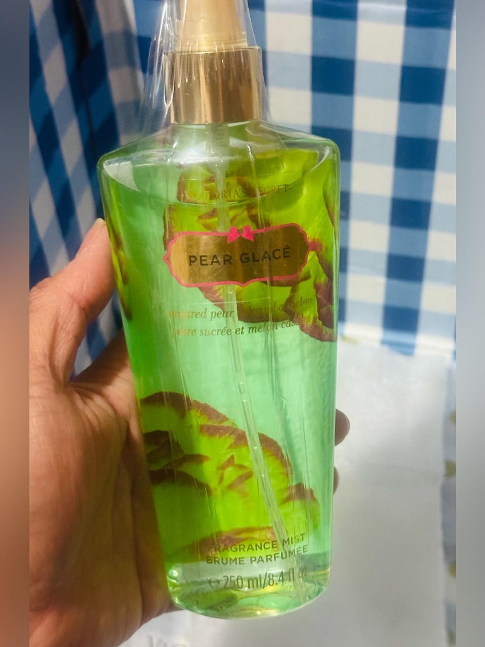 Victoria's Secret✨💚🍐⭐️Pear Glacé Fragrance Mist - Green